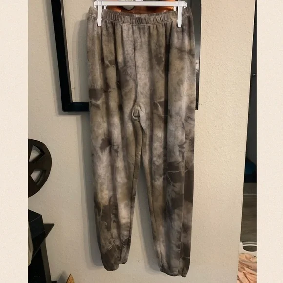 Charcoal/brown Baby French Terry Sweatpants - Picture 8 of 15